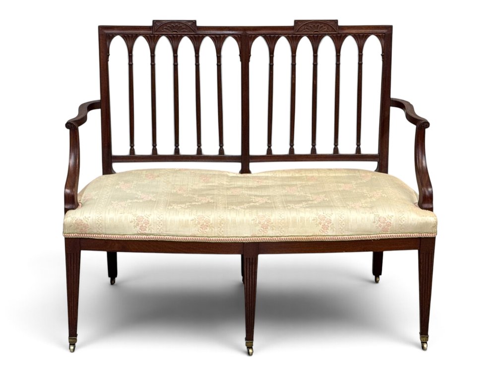 Federal Style Mahogany Settee