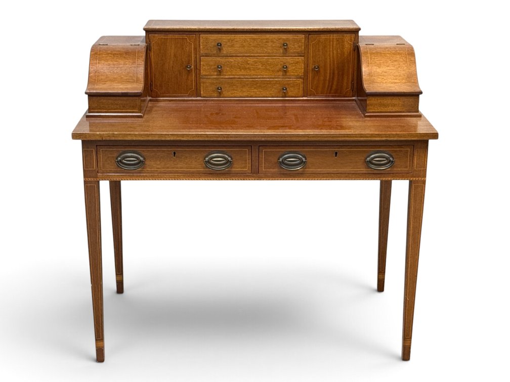 Federal Style Mahogany Carlton House Desk
