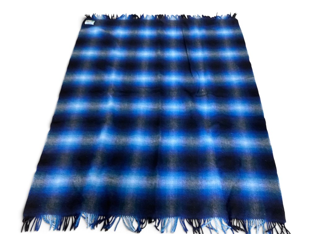 Fox Ford Irish Wool Plaid Throw