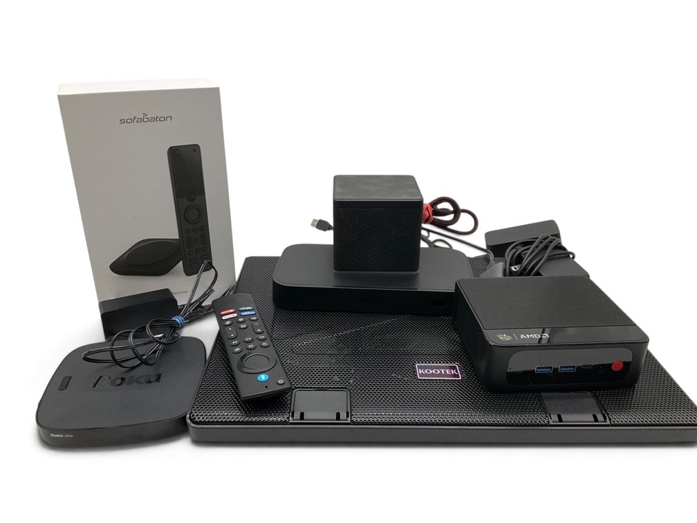 Kooter Laptop Cooler, Sofabaton Smart Remote, Roku Ultra, Etc.