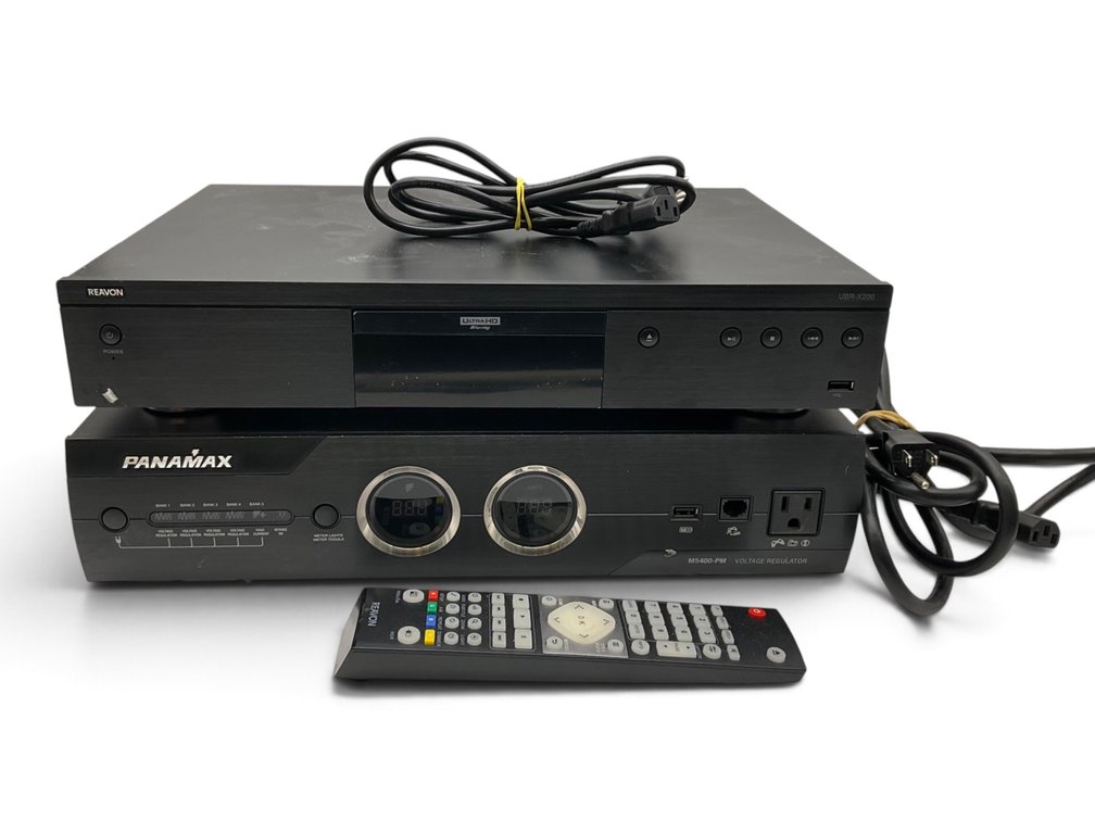 Panamax Surge Protective Device & Reavon Ultra HD Bluray Player