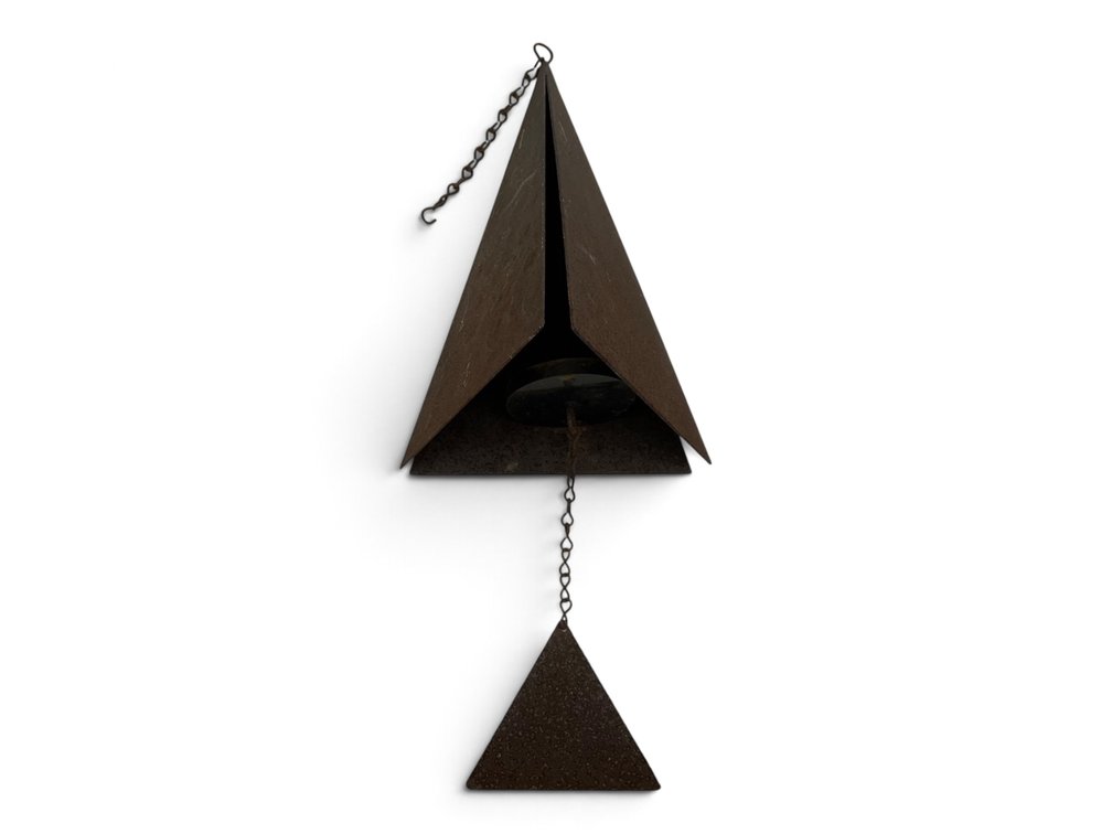 Large Cast Iron Wind Bell