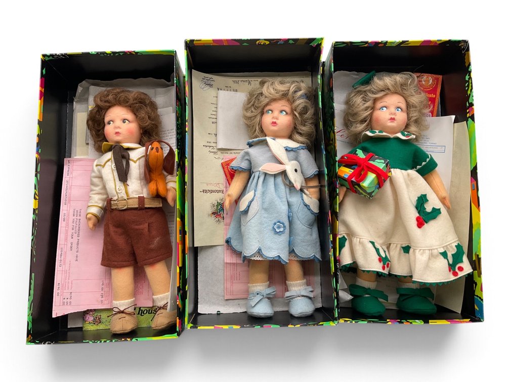 Three Lenci Dolls