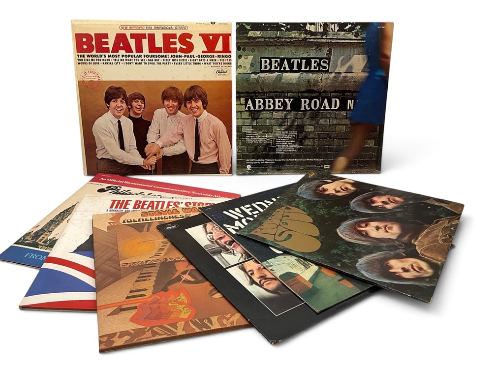Beatles, Stevie Wonder and Simon & Garfunkle Albums