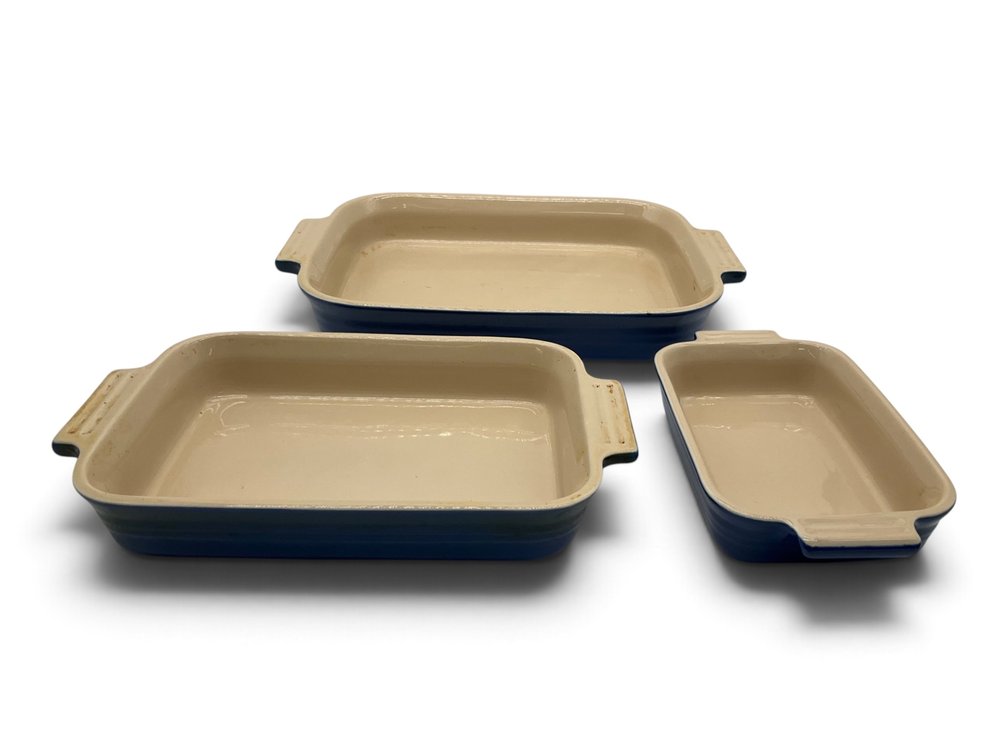 Three Le Creuset Baking Dishes