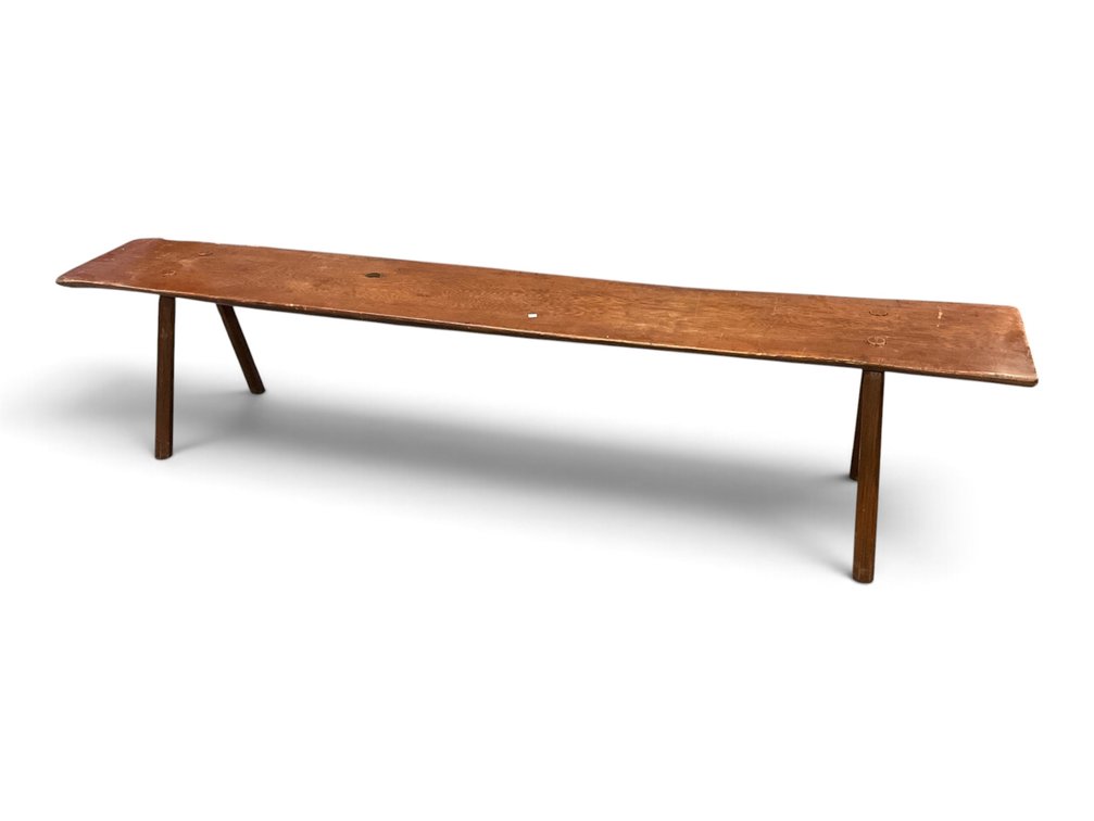 Primitive Plank Bench