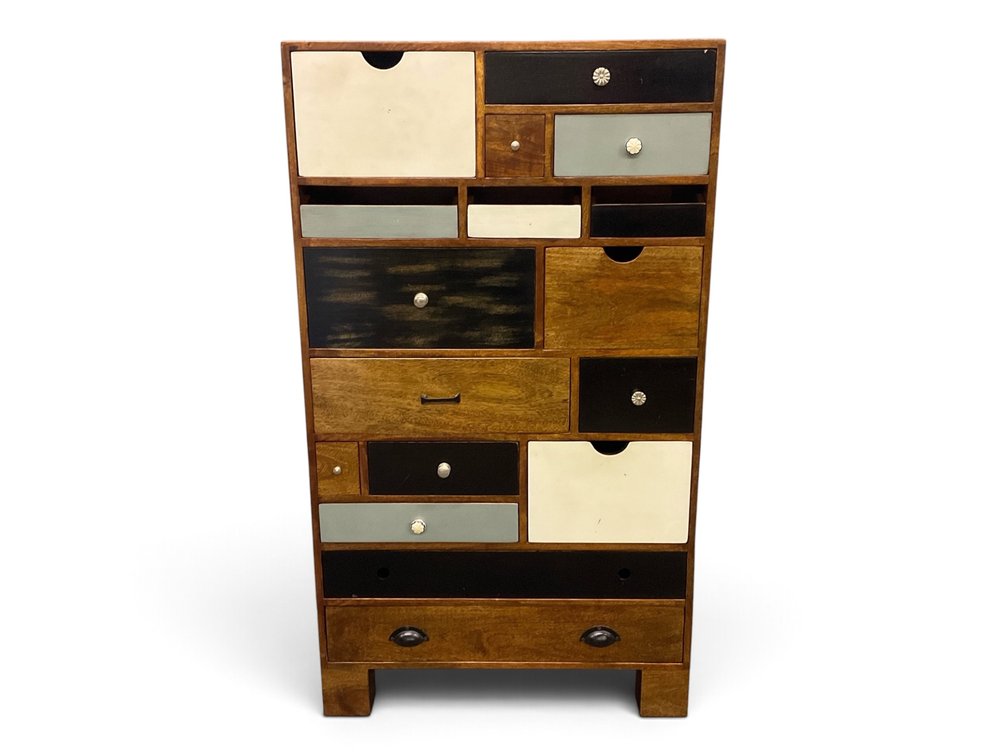 Contemporary Patchwork Chest Of Drawers