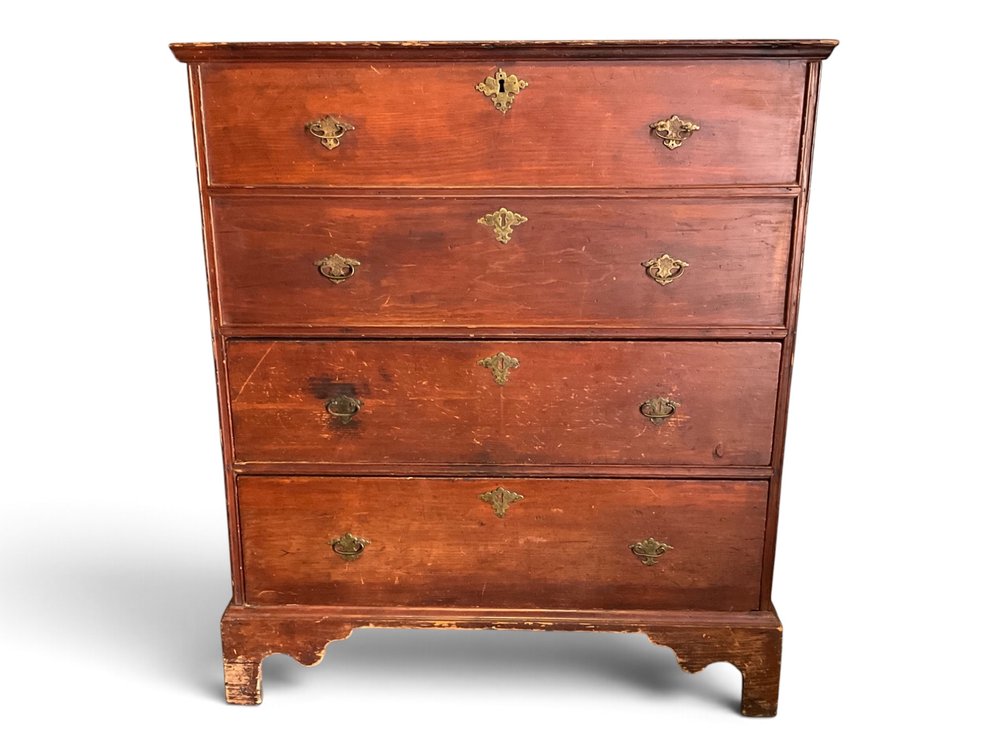 American Chippendale Mule Chest