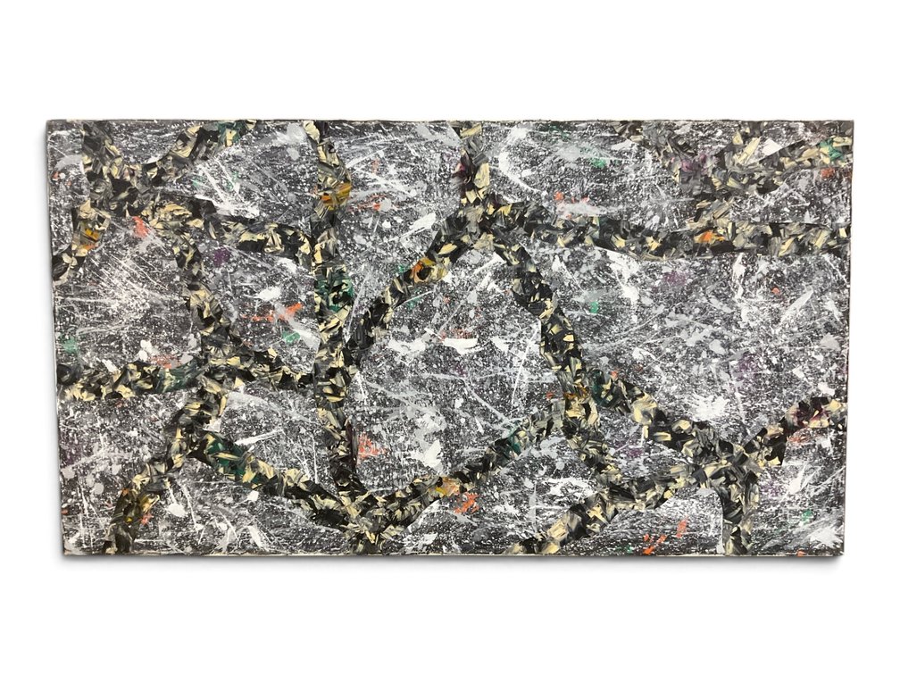 Large Format Pollock-Style Abstract