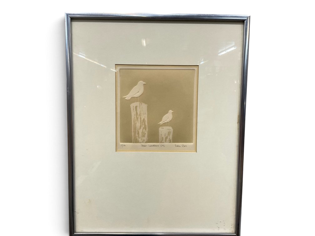 “Shore Impressions No.1” Embossed Print