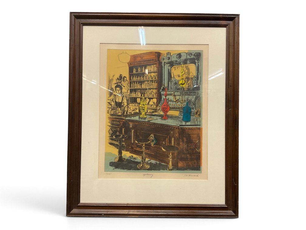 Marjorie Tomchuk (b. 1933), “Apothecary”