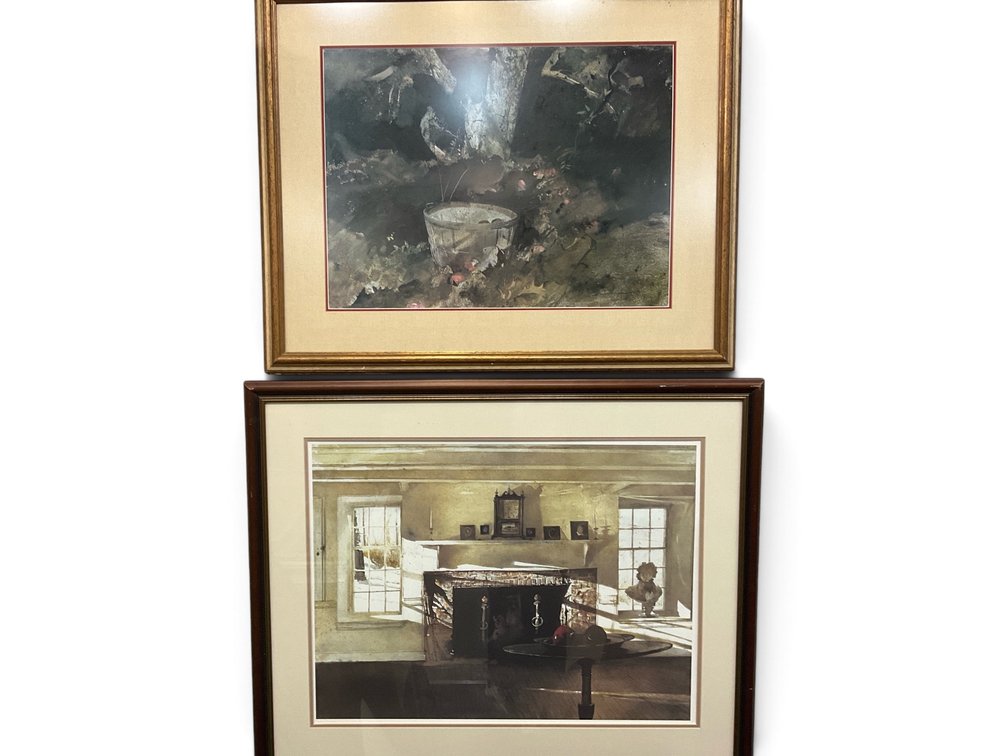 Two Andrew Wyeth Prints