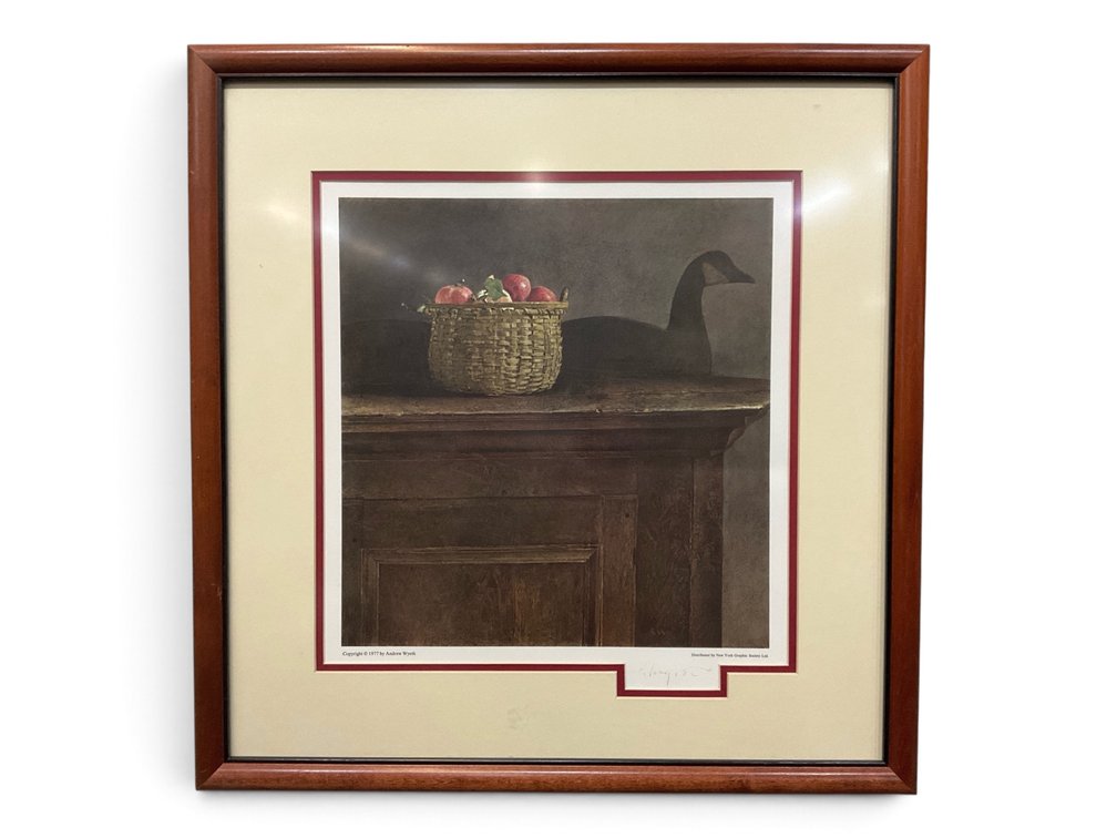 Andrew Wyeth, Signed “Wolf Rivers” Print