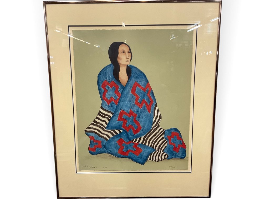 R.C. Gorman (1931-2005), “Chief's Blanket State 1”