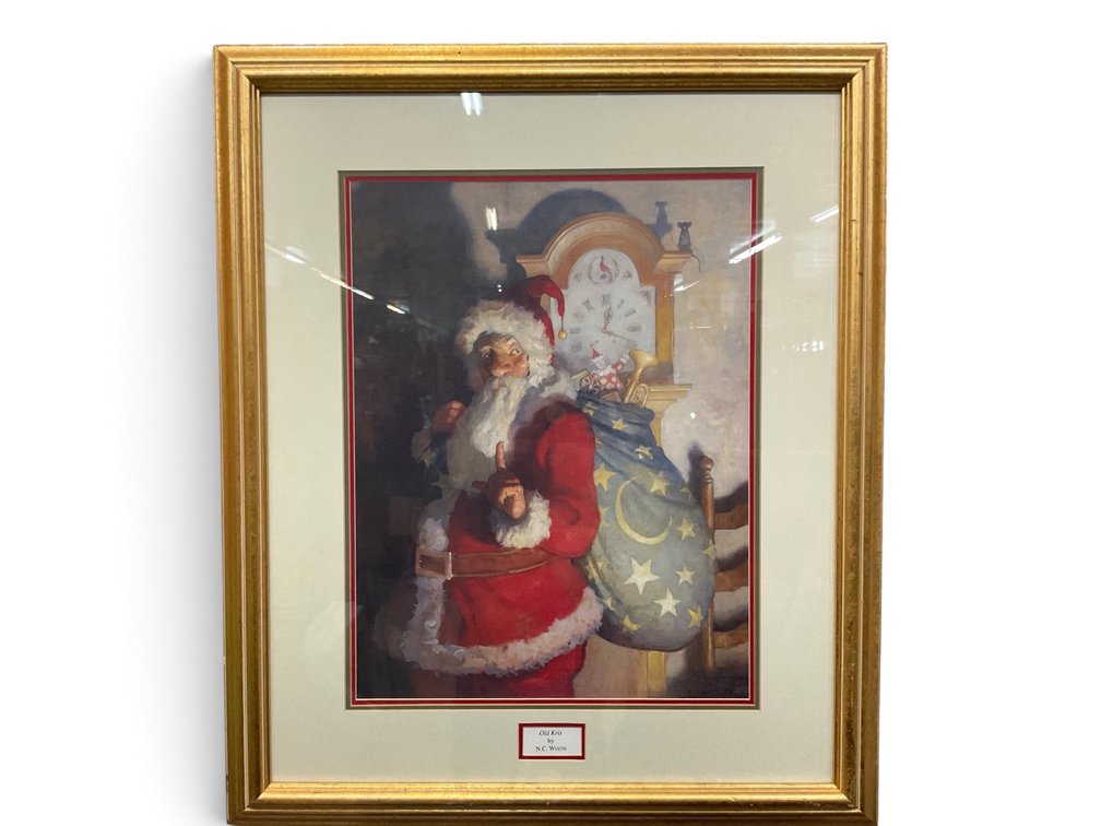 N.C. Wyeth “Old Kris” Print