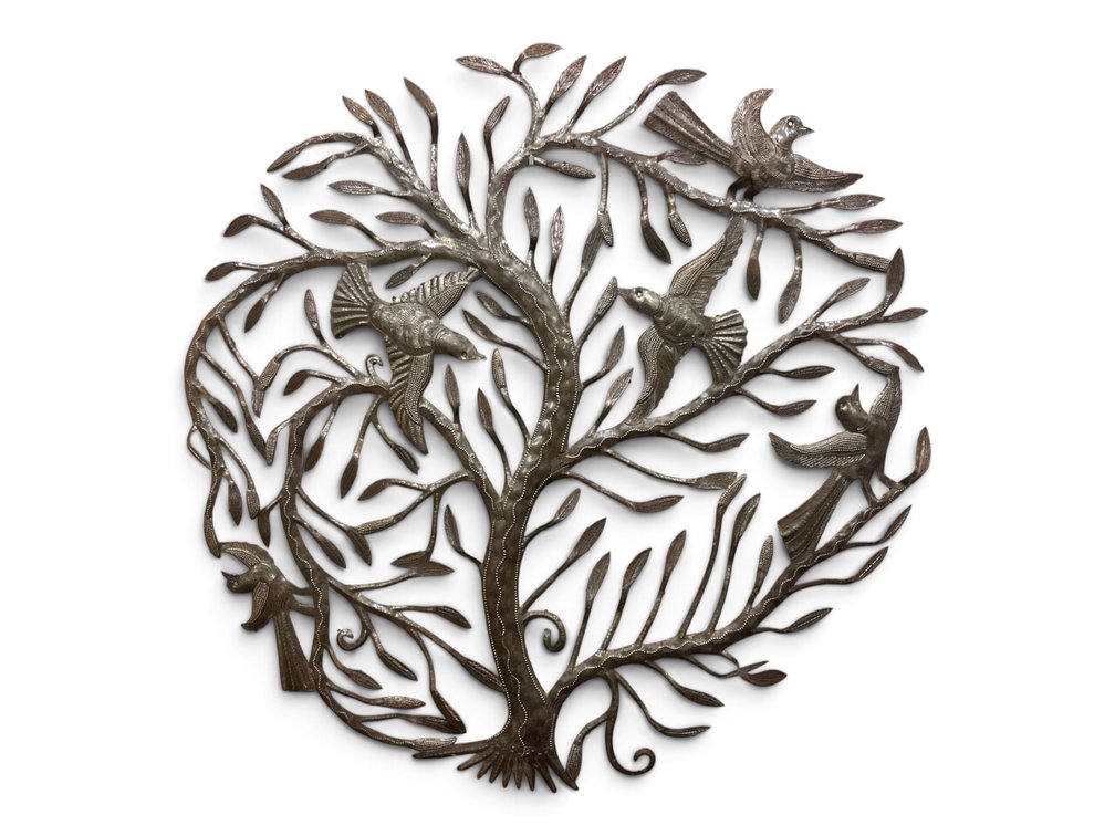 Julio Balan, “Tree of Life” Metal Sculpture