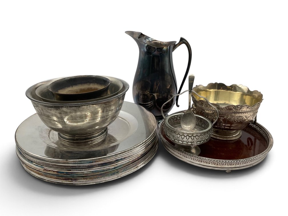Reproduction Revere Bowls, Silverplate