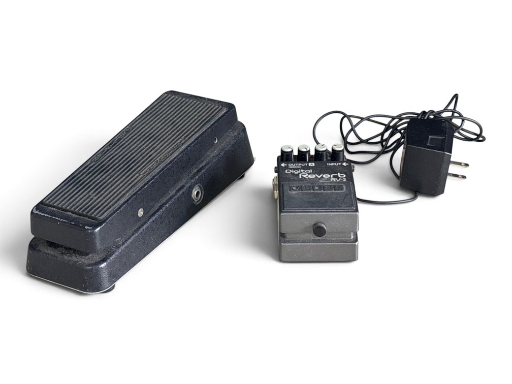 Two Guitar Pedals and Headphone Amp