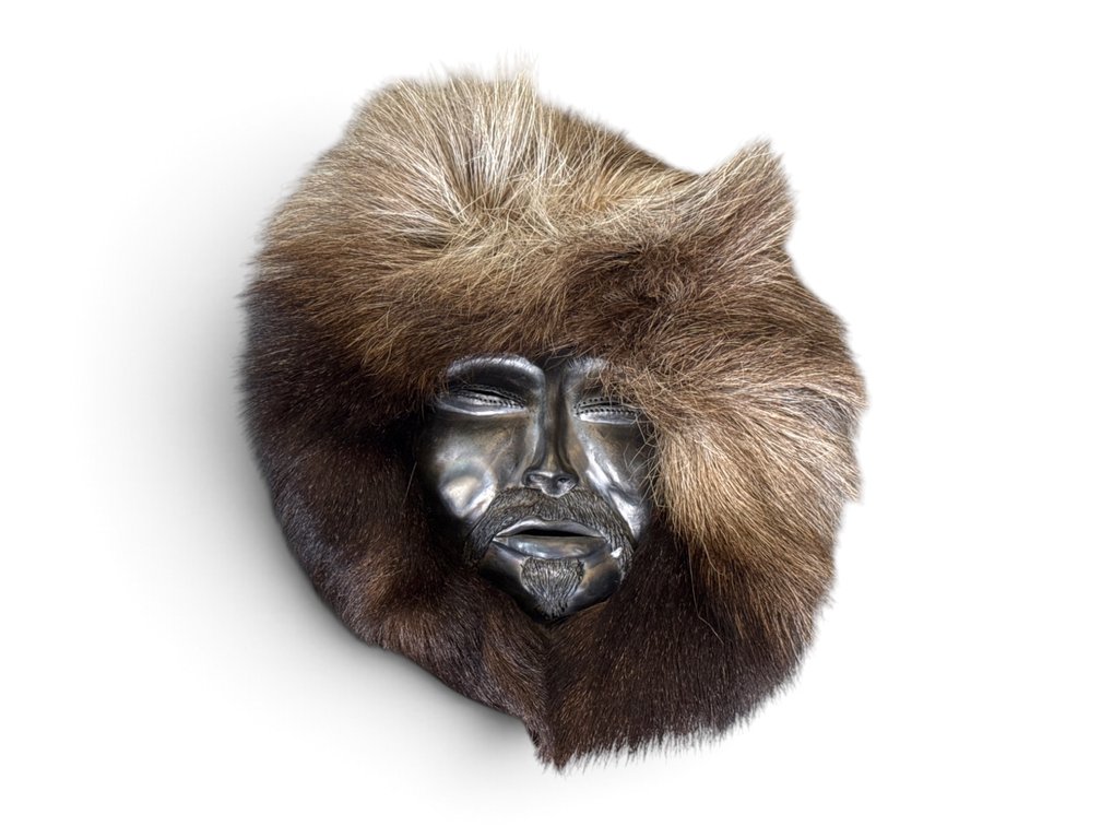 IRA Pottery Fur Lined Mask