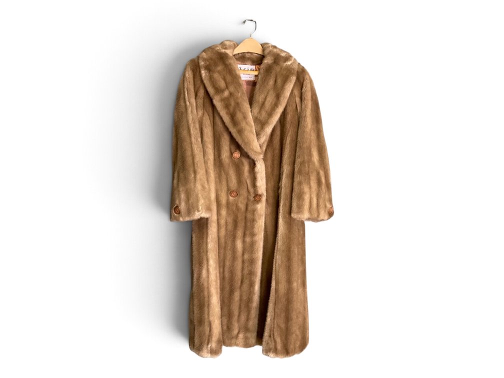 Dorothy Bullitt Faux Fur Coat