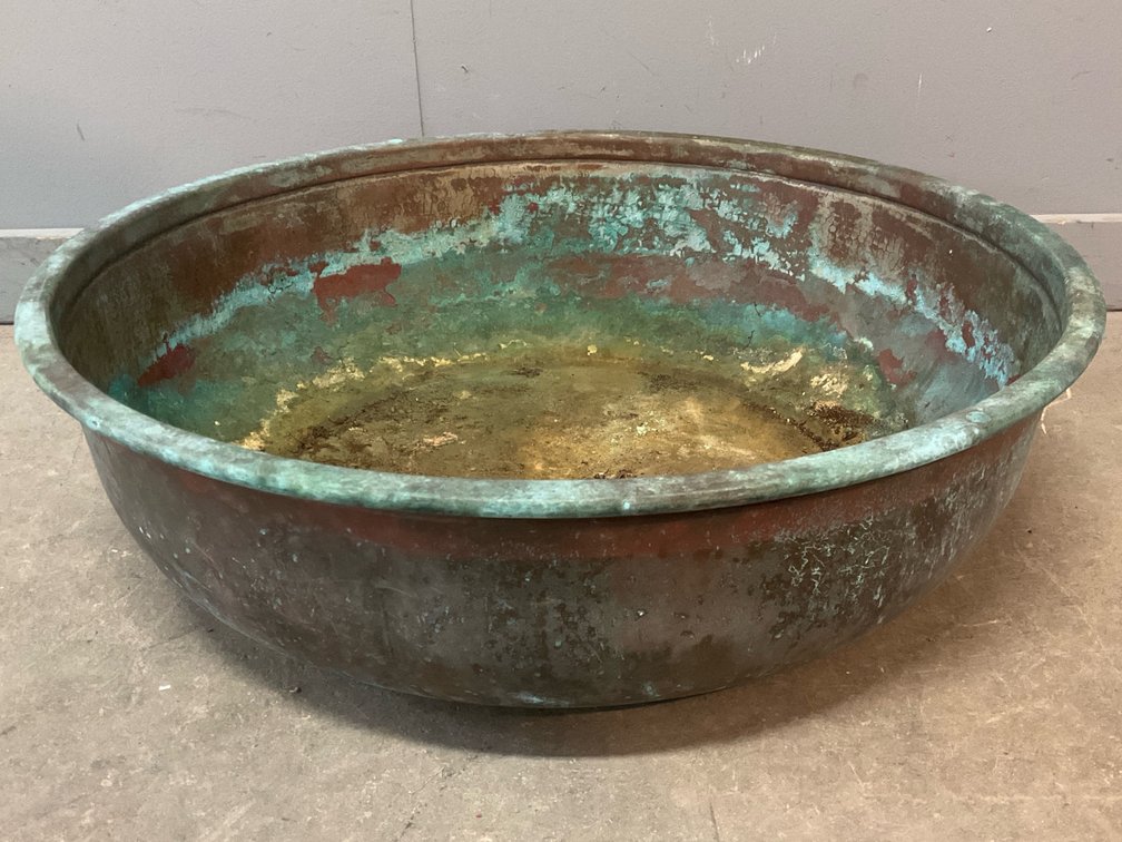Large Copper Bowl