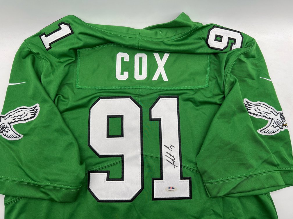 Fletcher Cox Signed Eagles Jersey