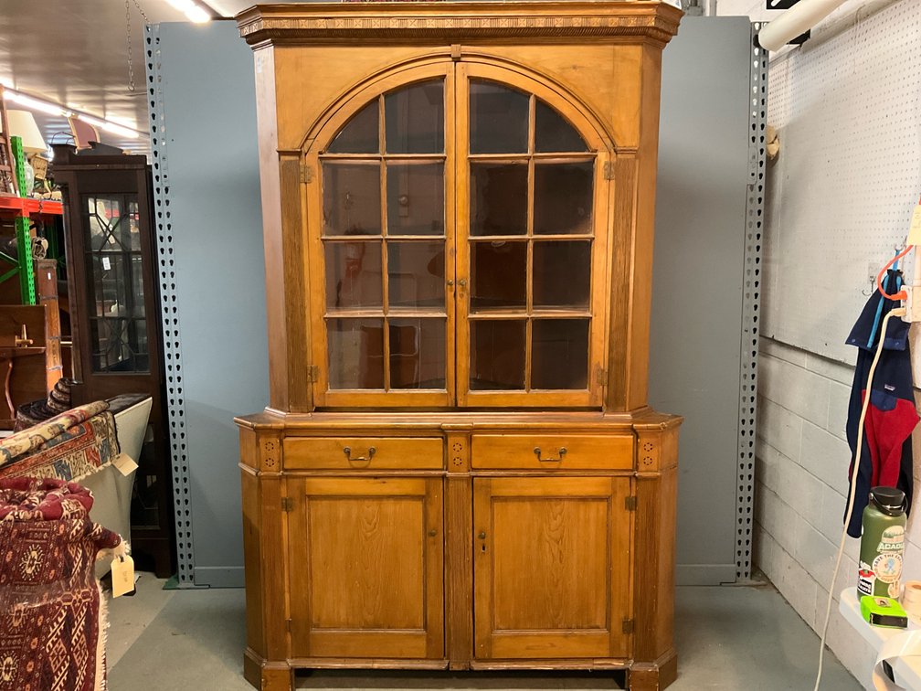 Antique Corner Cupboard 