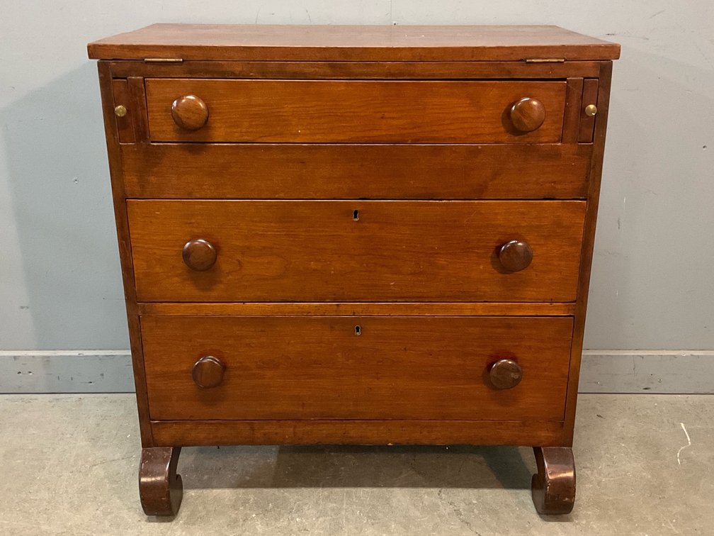 Antique Flip-Top Desk 