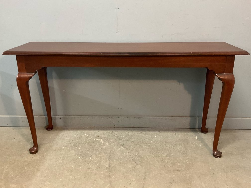 Queen Anne-Style Console Table 