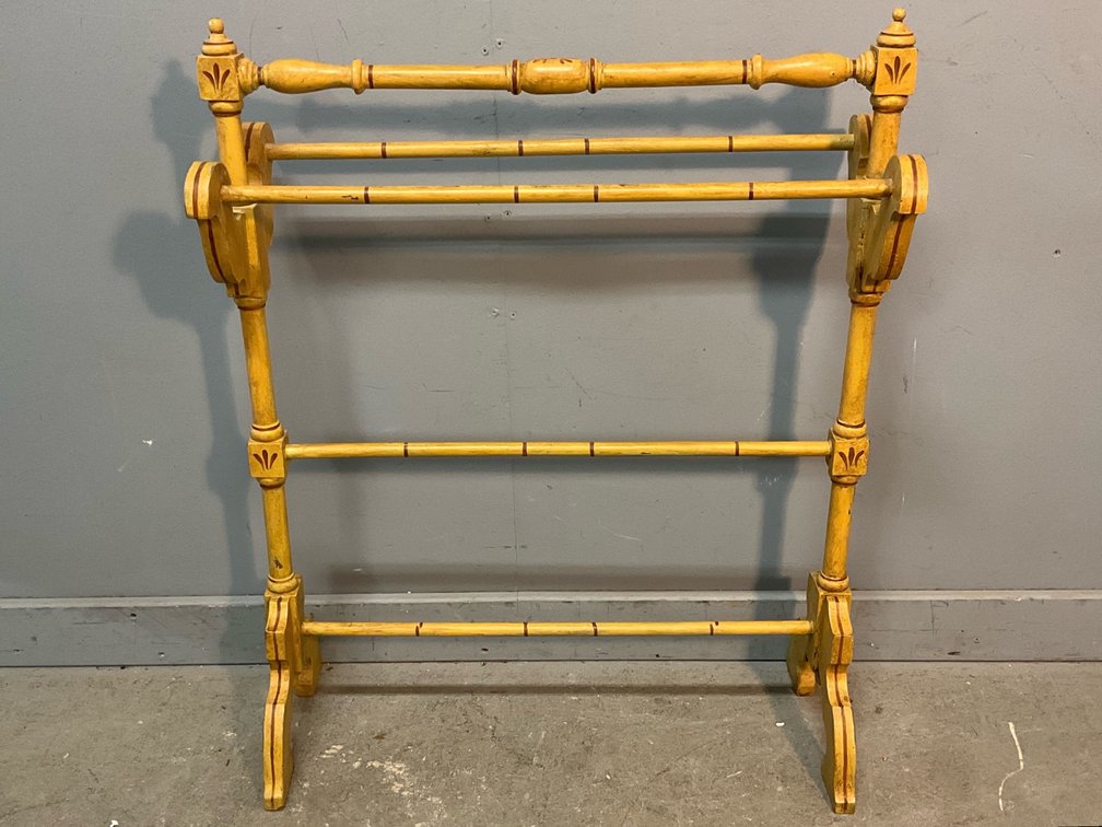 Painted Towel Rack 