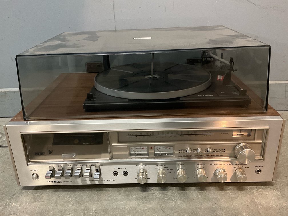Pioneer Centrex Turntable/Cassette Player Receiver  