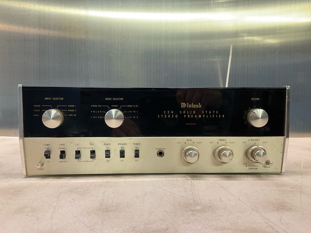 McIntosh C24 Solid State Preamplifier