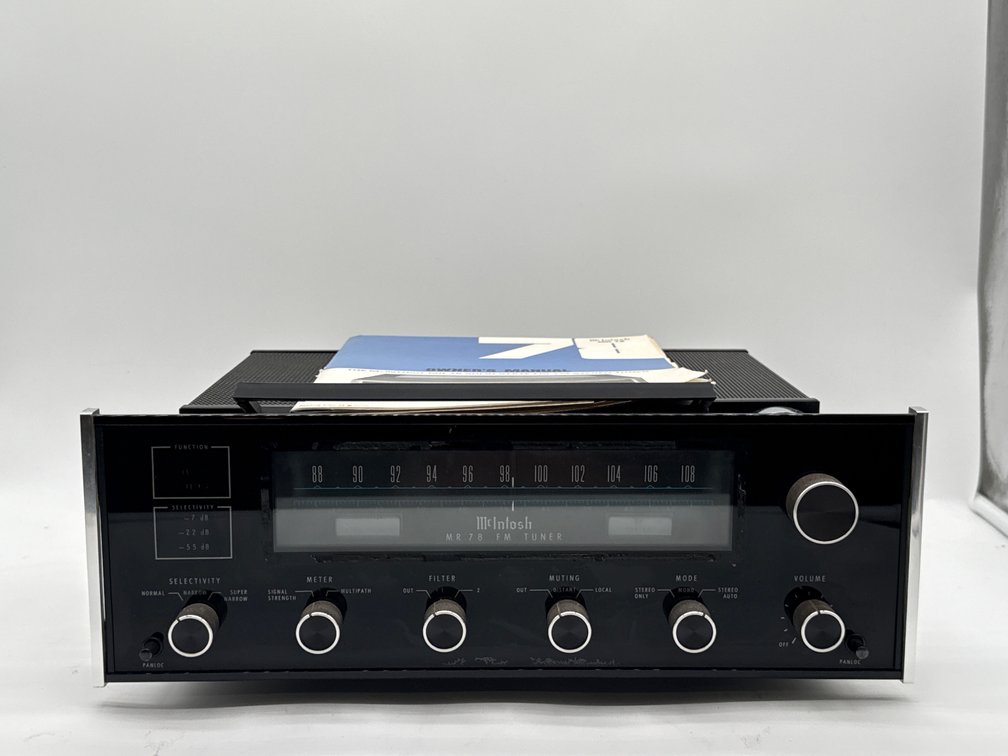 McIntosh MR78 FM Stereo Tuner 