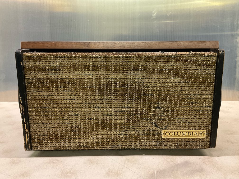 Vintage Columbia Record Player