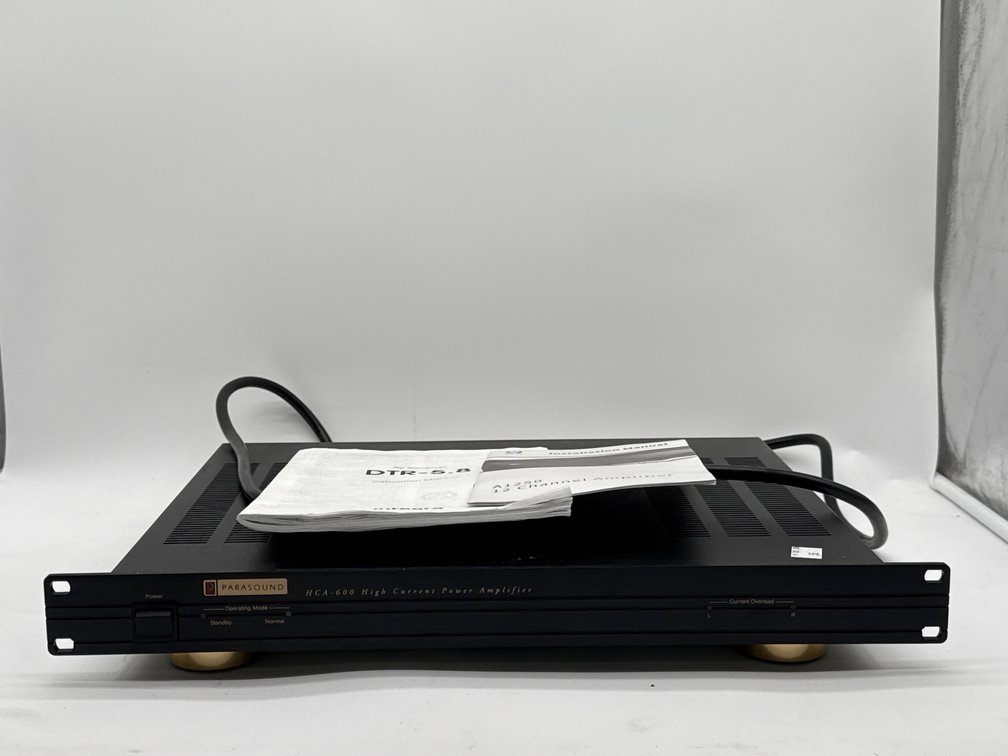 Parasound HCA-600 High Current Power Amplifier 