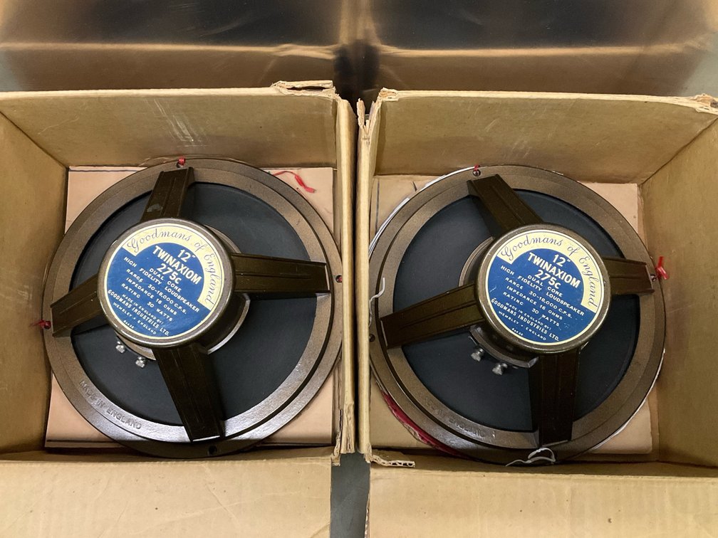 Goodmans of England 12” Speakers