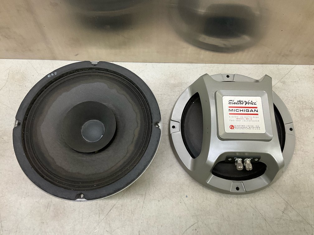 Pair of Electro-Voice MC-8 Speakers