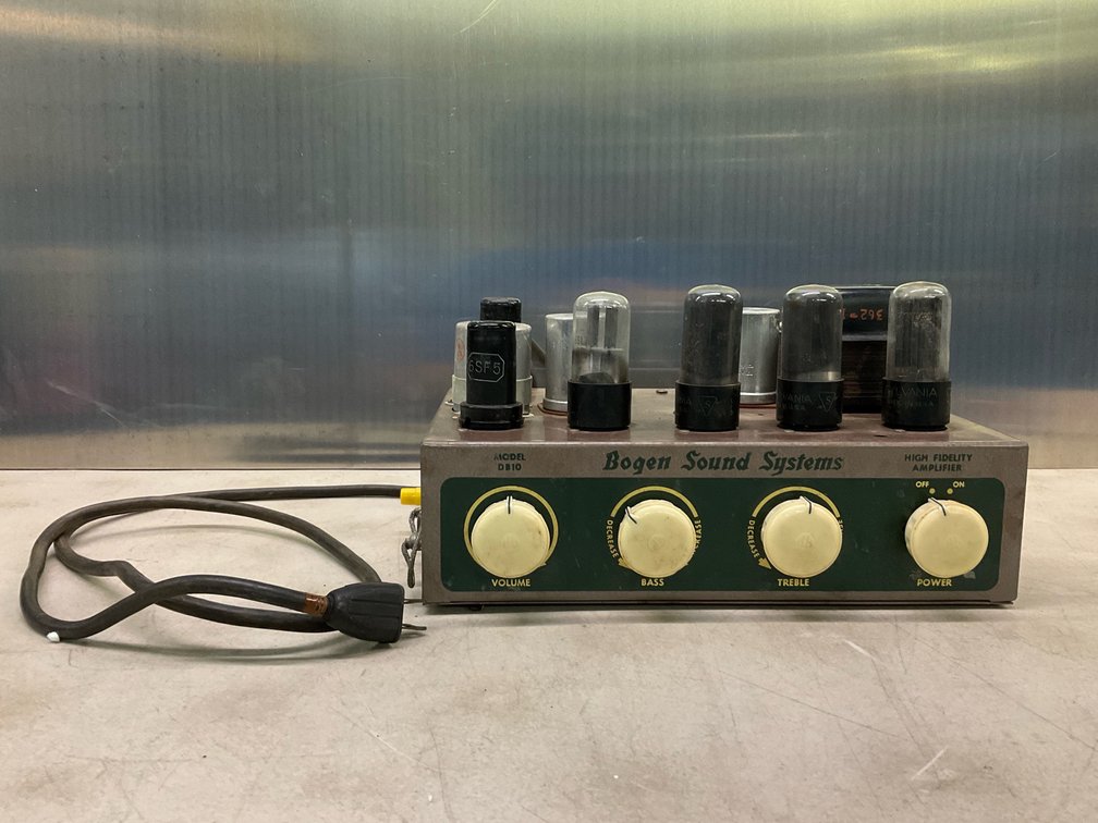 Bogen DB10 Amplifier