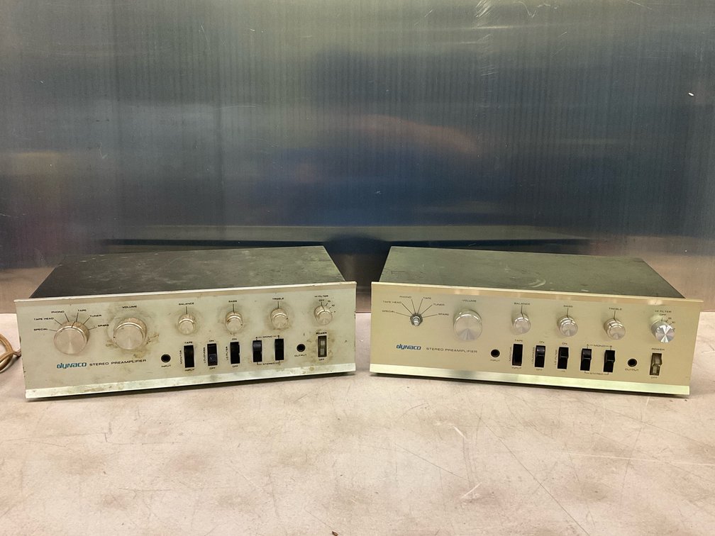 Pair of Dynaco Preamplifiers