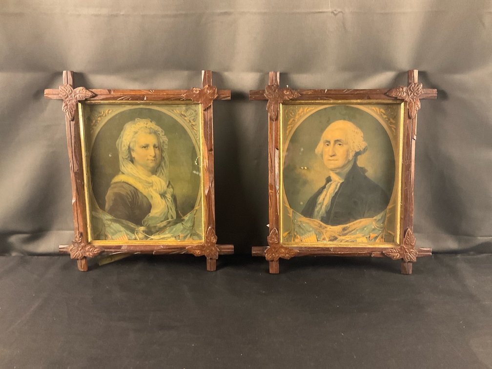 George - Martha Washington Lithographs