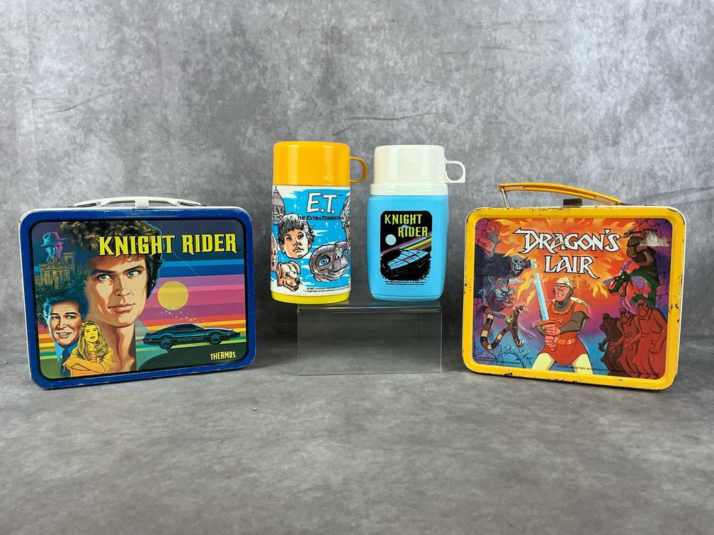 Dragon’s Lair, Knight Rider, ET Lunch