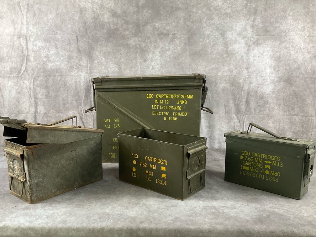 Lake City Military Surplus Ammunition Cans