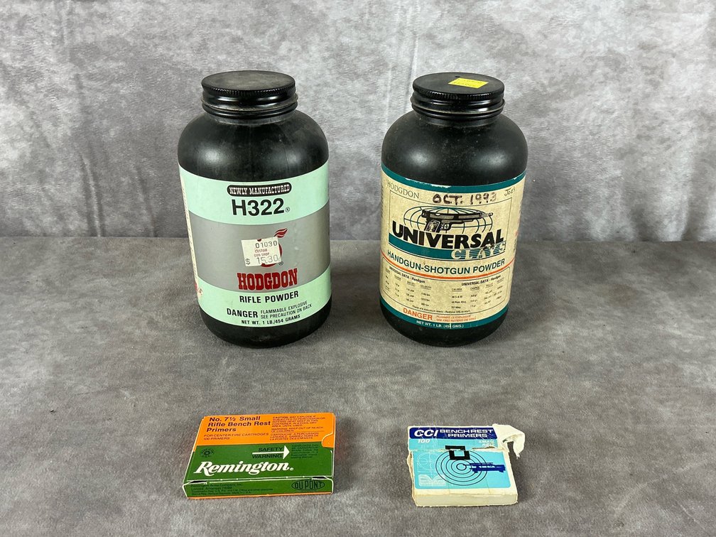 Hodgdon, Remington & CCI Reloading Supplies