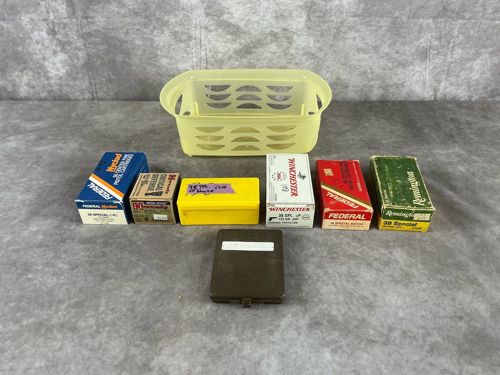 .38 Special Federal, Winchester, Hornady, Remington Ammunition