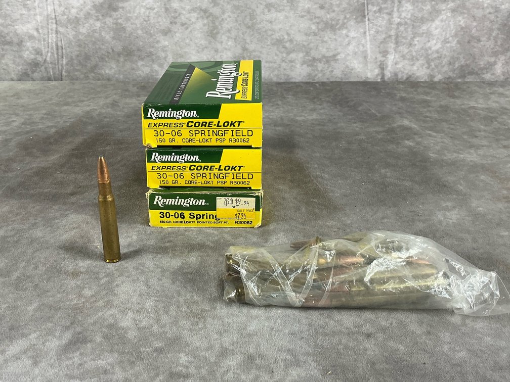 Remington 30-06 Springfield Rifle Ammunition
