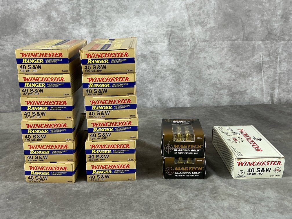 Winchester and Magtech 40 S&W Ammunition