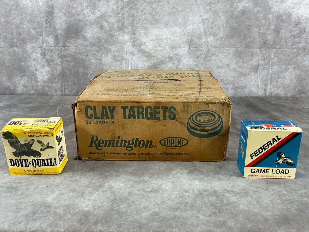 Winchester, Federal Shells and Remington Clay Targets