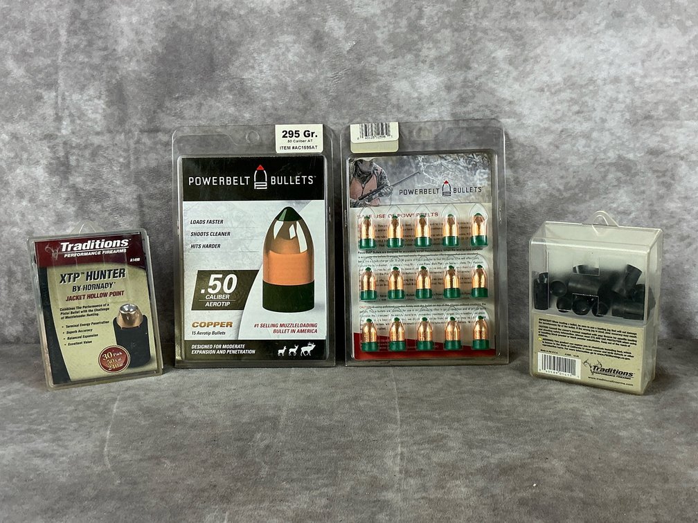 Traditions and PowerBelt Muzzleloader Bullets
