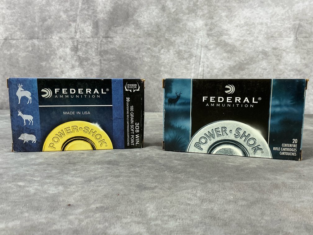 Federal Power-Shok 308 Win Ammunition