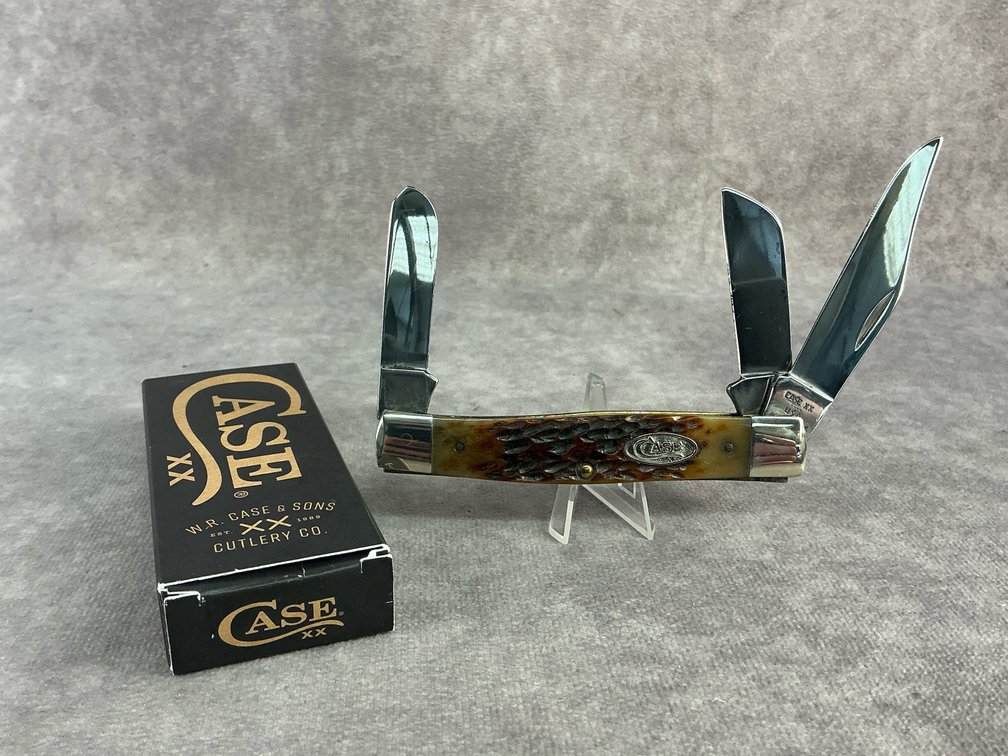 Jigged Stockman Knife
